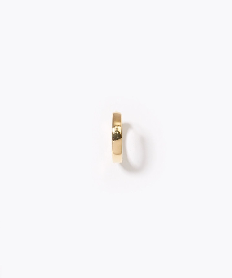 [bone] organic midium hoop pierced earring