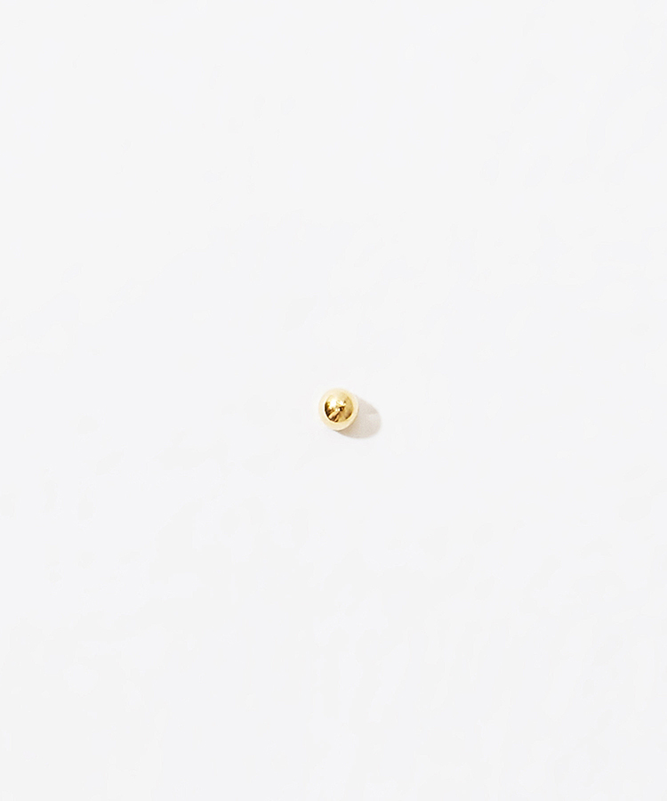 [ancient] K10 stud pierced earring