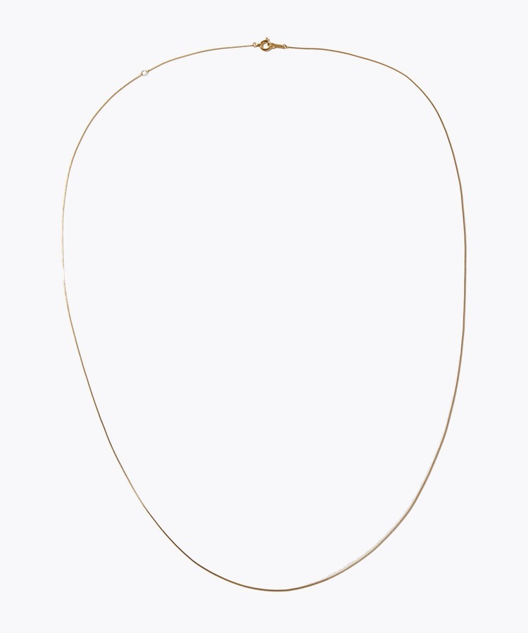 [basic] K10 venetian 60 chain necklace