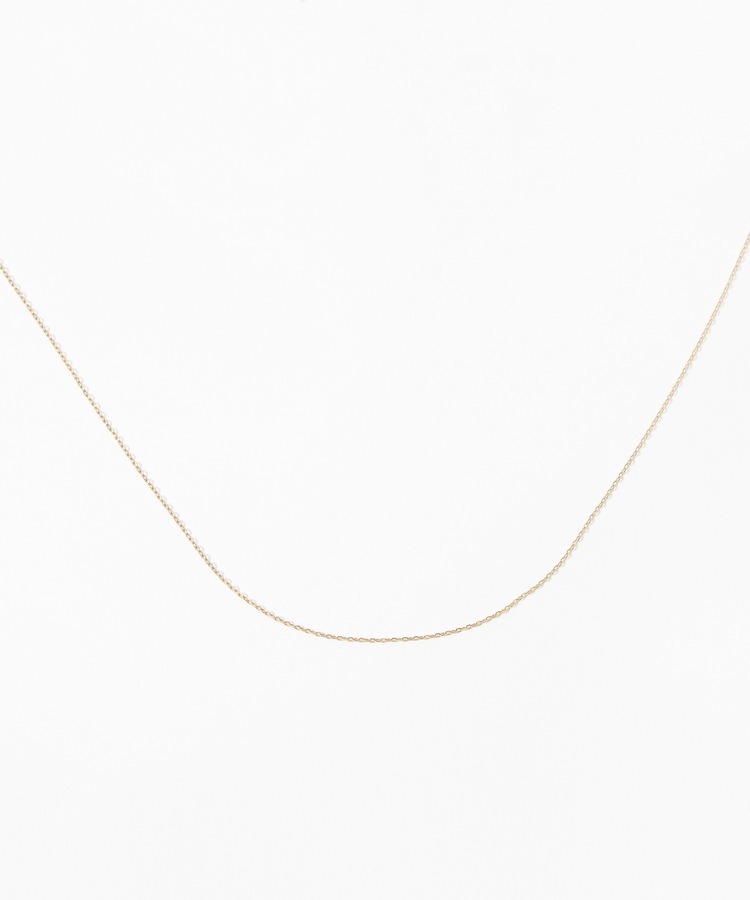 [basic] K18 basic60 chain necklace