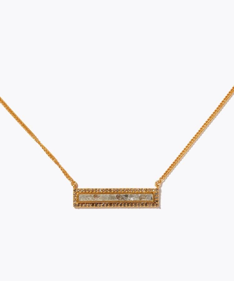 [collaboration] Shana for ARTIDA OUD diamond  Emlyn necklace