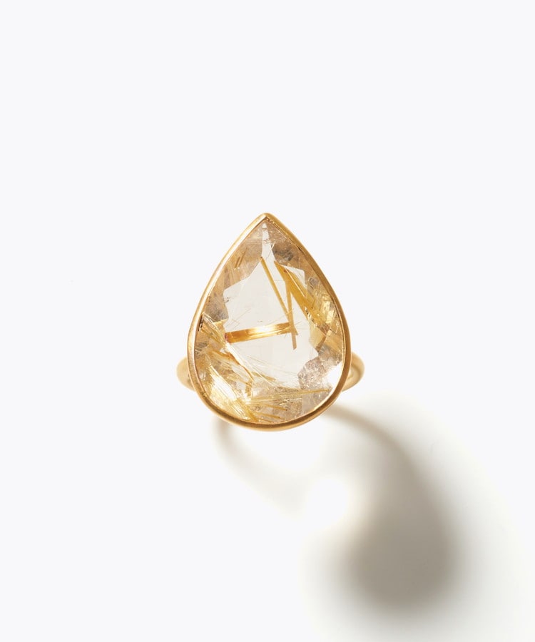 [eden] One of a kind International Womens Day yellow ring