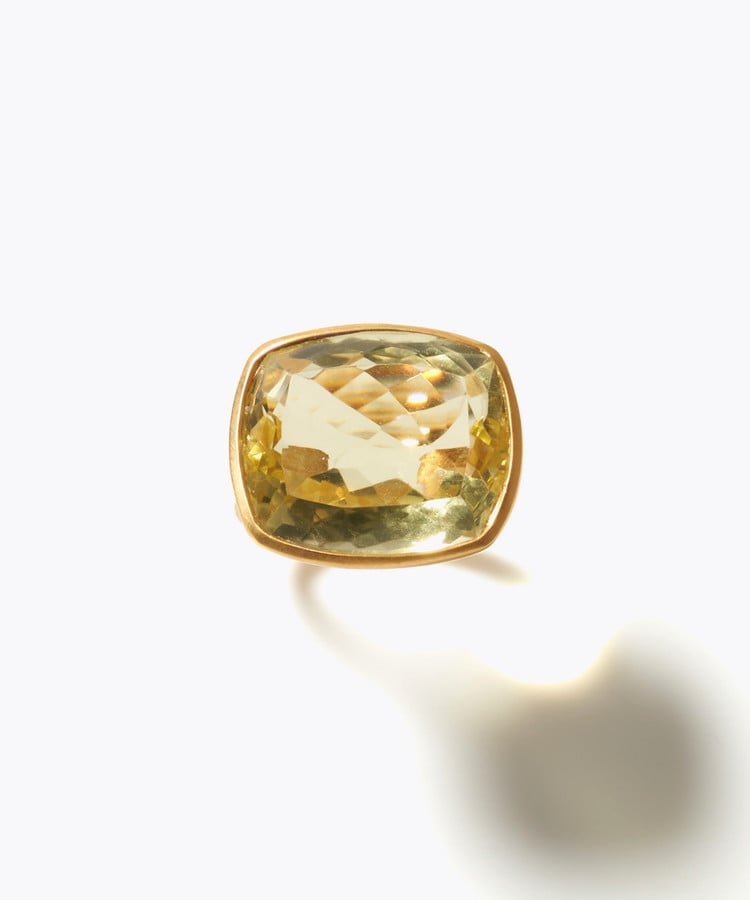 [eden] One of a kind International Womens Day yellow ring