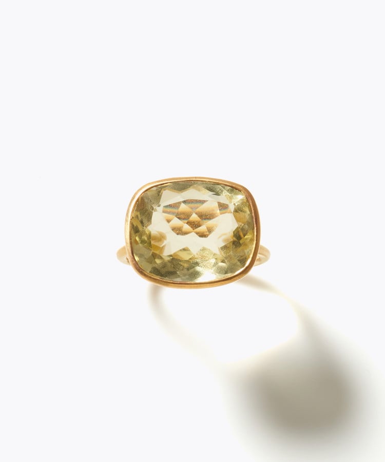 [eden] One of a kind International Womens Day yellow ring