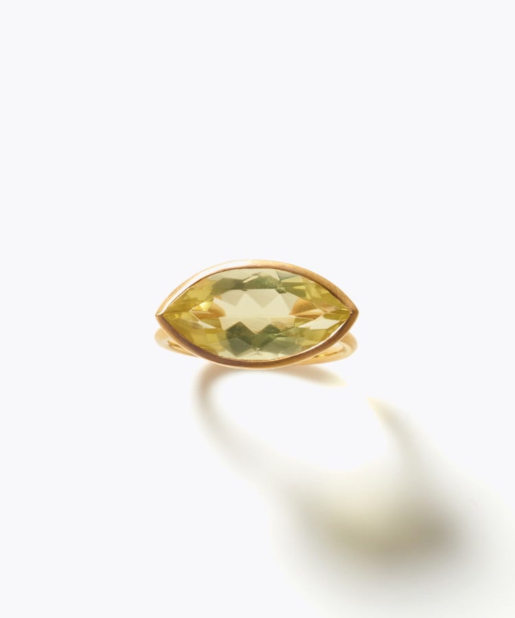 [eden] One of a kind International Womens Day yellow ring