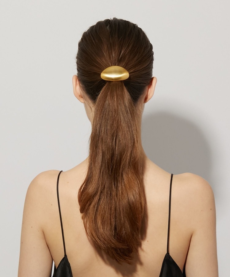 [other] oval pony hook hair accessory